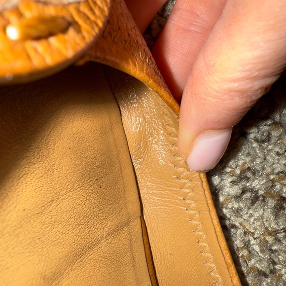 Tory Burch Brown Leather Loafers - Picture 4 of 4